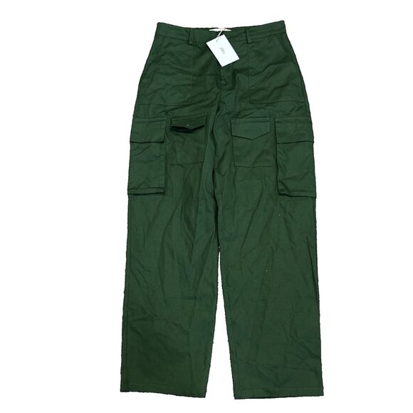 The Frankie Shop Pants - NWT The Frankie Shop Women’s Cargo Pants M - Forest Green - NEW